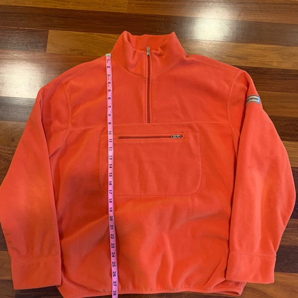 Ralph Lauren Polo Sport Orange Fleece Pullover